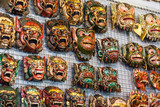Fototapeta Uliczki - Thai masks
