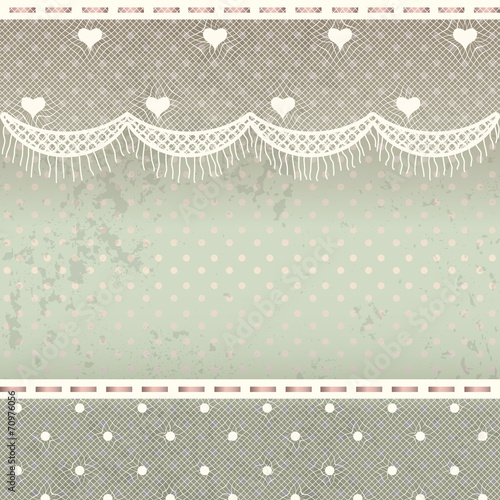 Board z aluminiowym obramowaniem Tło shabby chic