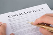 Hand filling rental contract