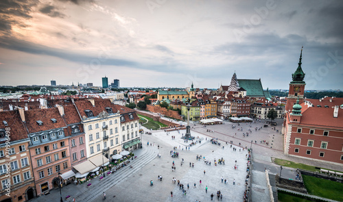 Naklejka samoprzylepna Plac zamkowy
