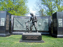 Arlington Cemetery The National Seabee Memorial  2010