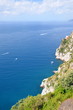 przepiękny malowniczy krajobraz wybrzeża amalfi we Włoszech