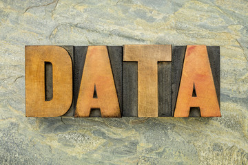 data word typography