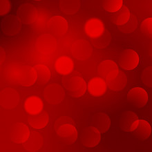 Abstract Christmas Red  Light Background