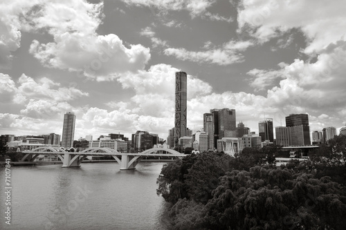 Fotoboard na płycie Brisbane skyline - queensland australia