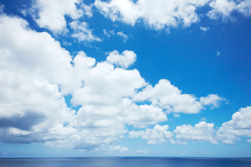 Fototapete - 沖縄の青空と海