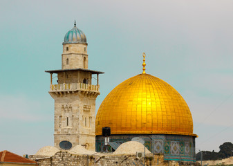 Wall Mural - Jerusalem, Dome of the Rock