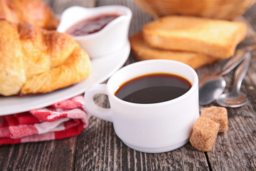 Poster - coffee cup, breakfast