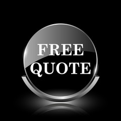 Poster - Free quote icon