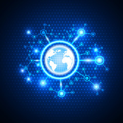 Wall Mural - global business.