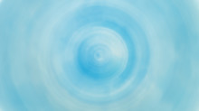 Spin Blur Cicle Of Bright Blue Sky