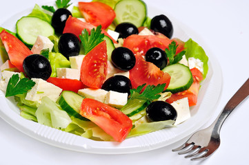 Canvas Print - Vegetable salad