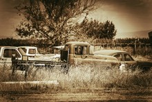 Aged Cars Graveyard