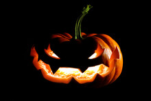 Glowing Halloween Jack O' Lantern