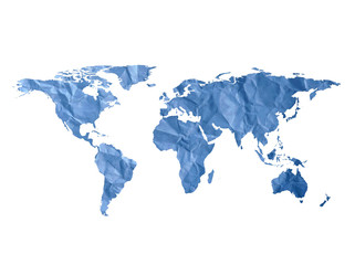 world map paper texture