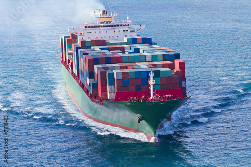 Plakat na zamówienie Container Ship