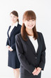 © taka - portrait of asian businesswomen on white background