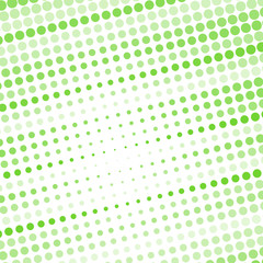 Poster - Abstract dotted green background