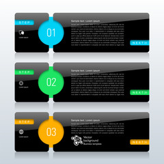 Infographics Web Banner & Label Design