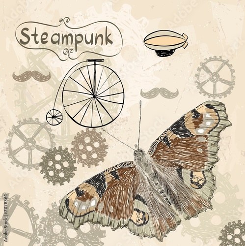Obraz na płótnie canvas Steampunk