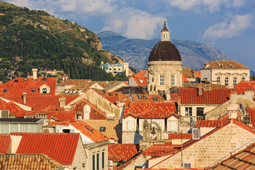 Wall Mural - The walled city of Dubrovnik, Croatia