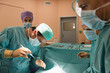 © onoky - Medical team operating a patient in an operating room