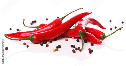 Naklejka dekoracyjna Red chili pepper