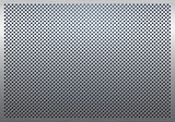 Gray metal background, perforated metal texture