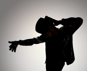 dancer silhouette