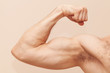 © evannovostro - Strong male arm with biceps. Close up photo