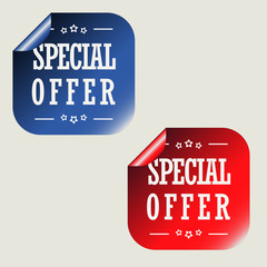 Special Offer Stickers