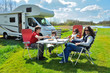 © Iuliia Sokolovska - Family vacation, RV (camper) travel with kids, active holiday