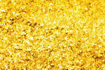 Wall Mural - golden glitter sparkle background