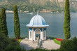 Tea house in the gardens of Villa Melzi, Bellagio, Lake Como