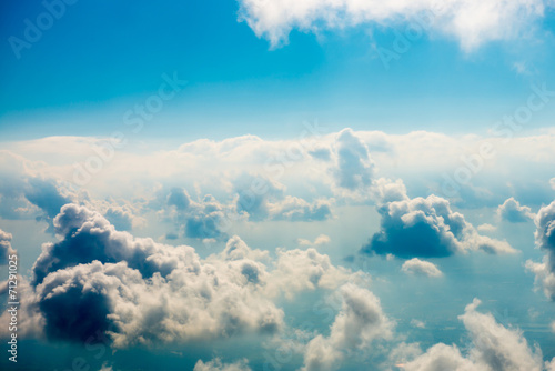 Fototapeta dla dzieci Blue clouds and sky