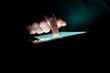 © Gajus - Man using a tablet in the dark