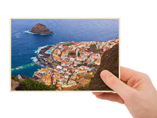 Wall Mural - Tenerife Canary photography in hand