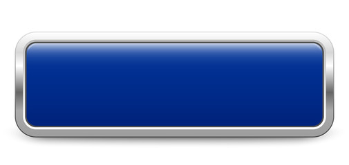 Wall Mural - Long rectangular template - dark blue metallic button