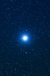 Star as seen through a telescope.