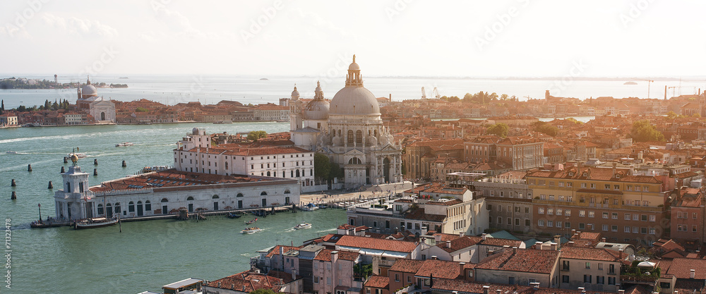 Obraz na płótnie Panorama miasta Wenecja,Włochy. w salonie