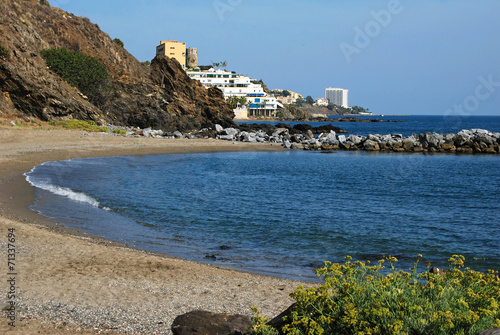 Playa La Perla, Benalmádena, Málaga - Buy this stock photo and explore  similar images at Adobe Stock | Adobe Stock