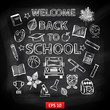 © AldanNa - Chalk board Welcome back to school