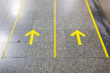 Yellow line