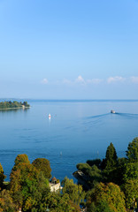 Canvas Print - Segelboote am Bodensee