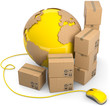 online shop versand pakete global