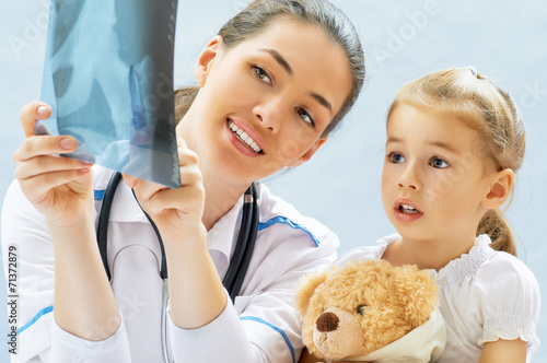 pediatrician Canvas Print