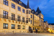 Grand Ducal Palace in the dusk, Luxembourg city