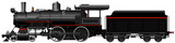 the old steam locomotive