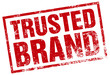 trusted brand rubber stamp