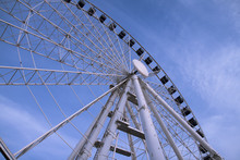 Ferris Wheel In Gdansk Poland At St.Dominic's Fair